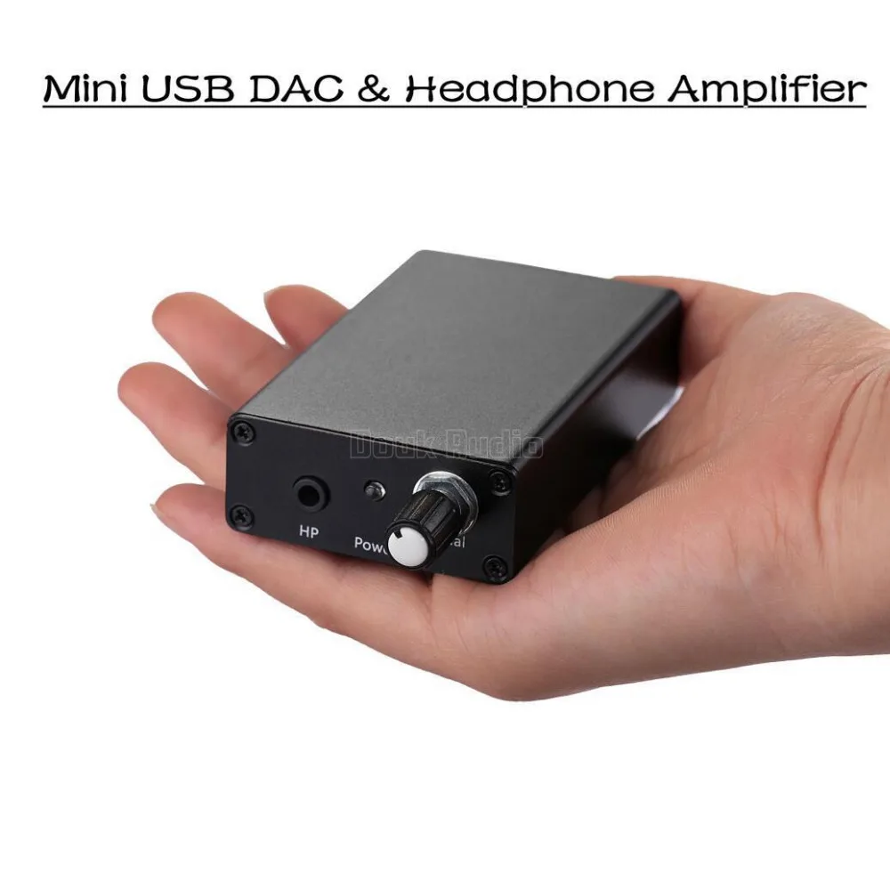 Оптический цифро аналоговый преобразователь Douk Audio HiFi USB DAC TDA1305T мини усилитель