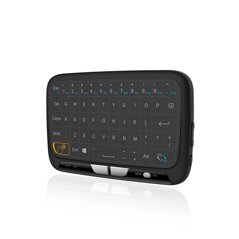 Мини H18 беспроводная клавиатура 2 4G Портативная с тачпадом мышь для Android TV Box Smart Linux
