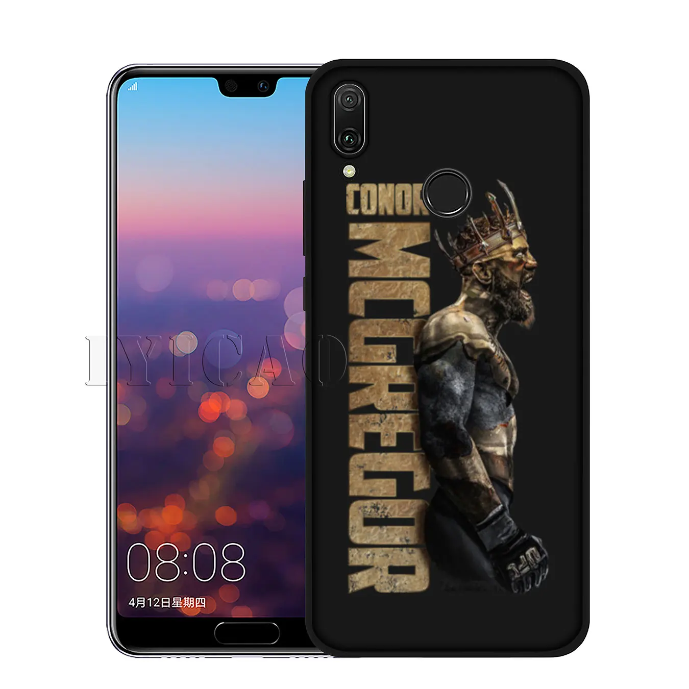 2 IYICAO Conor McGregor UFC высококачественный силиконовый мягкий чехол для huawei Y7 Y6 Prime Y9 Honor 8C 8X8 9 10 Lite 6A 7C 7X 7A Pro - Цвет: 2