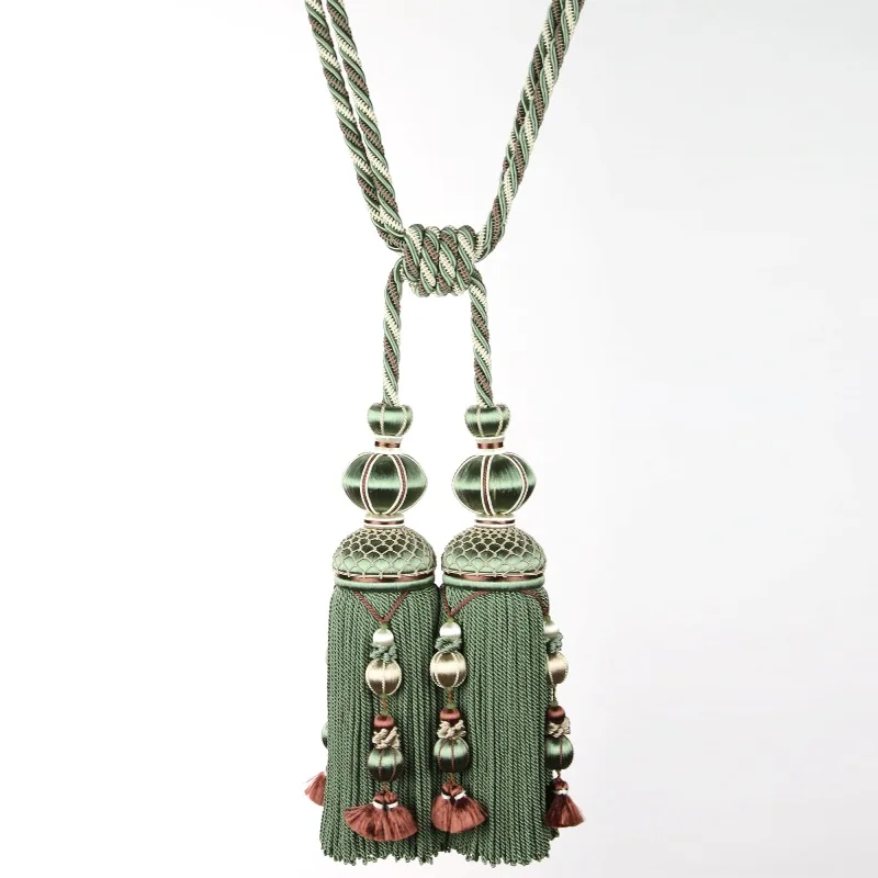 Высокое качество элегантный стиль декоративные занавески украшения аксессуары