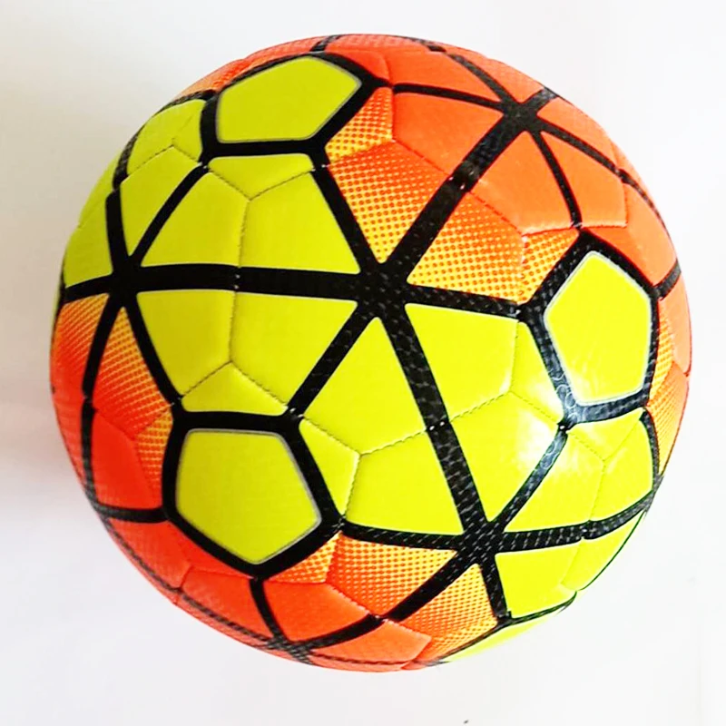 Высокое качество 2018 официальный размер PU футбольный мяч тренировочные мячи 5