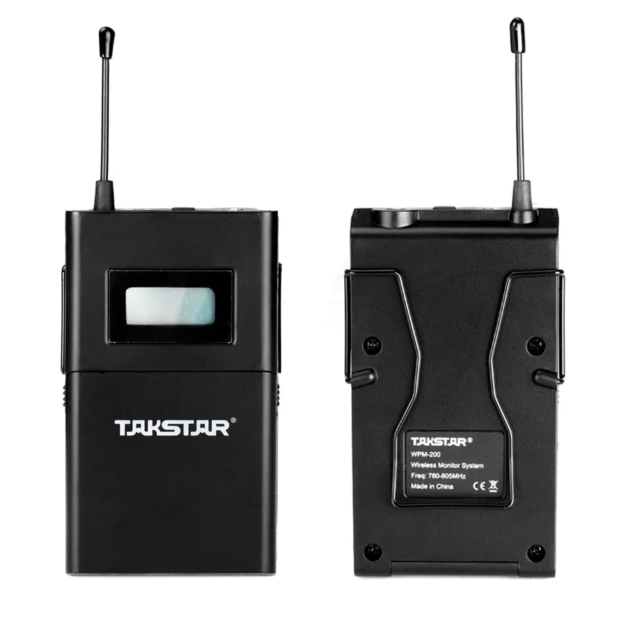 Беспроводная система мониторинга Takstar wpm-200/wpm200 UHF стерео гарнитура сценические