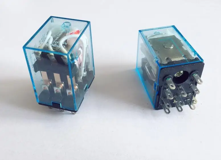 5 шт. промежуточное реле MY3NJ маленькое электромагнитное реле питания 11 контактов DC12V AC12V DC24V AC24V AC110V AC220V