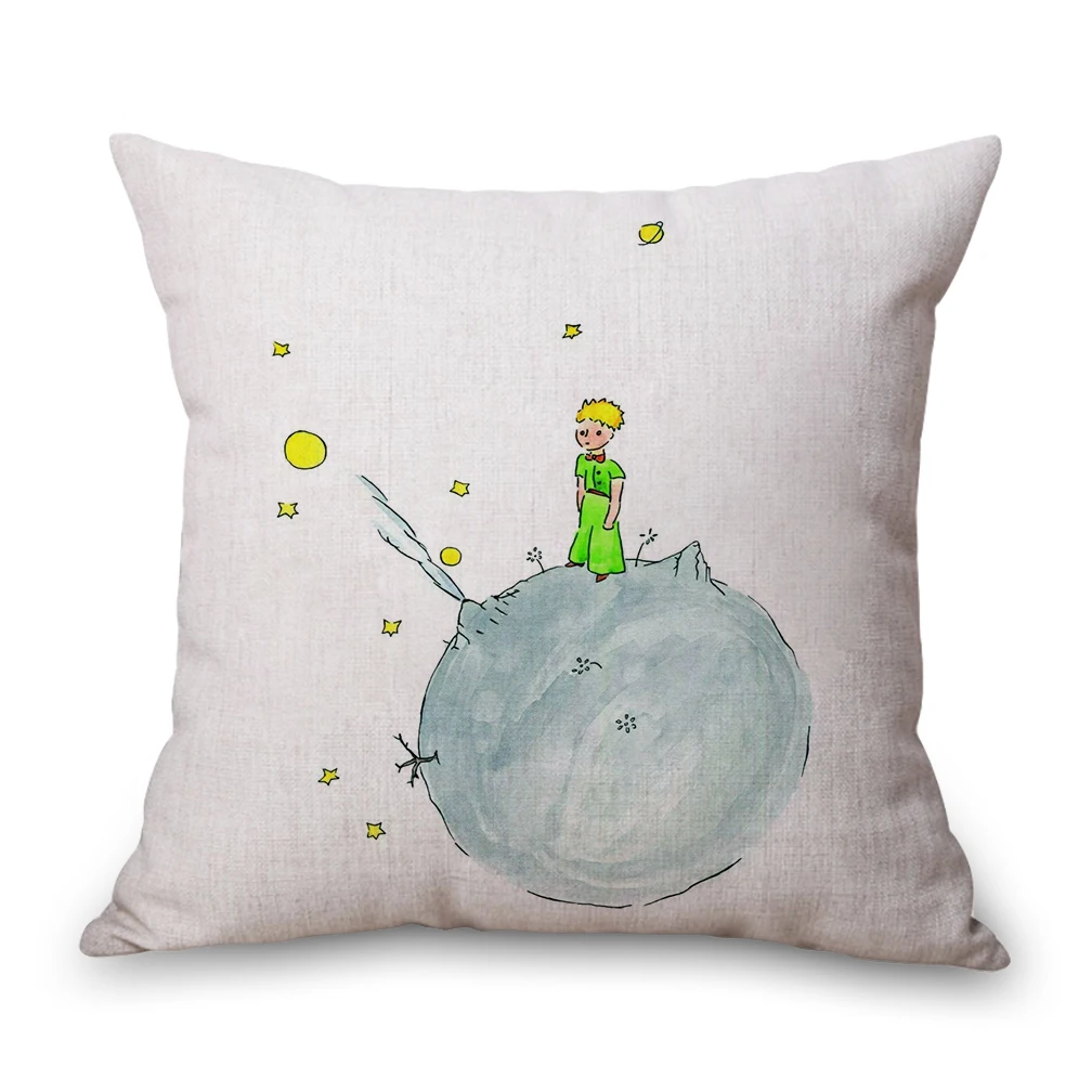 Лиловый Поп маленький Le Petit Prince шеи наволочки для подушек постельное белье подушки для путешествий крышка диван сиденья подушечка диванная подушка украшения дома - Цвет: Лиловый