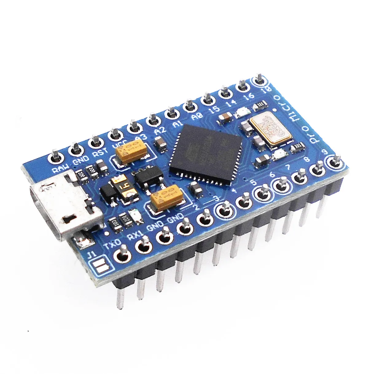Pro Micro ATmega32U4 5V 16MHz mini для Leonardo заменить ATmega328-MU с 2-рядным штыревым разъемом 5 V/16 MHz |