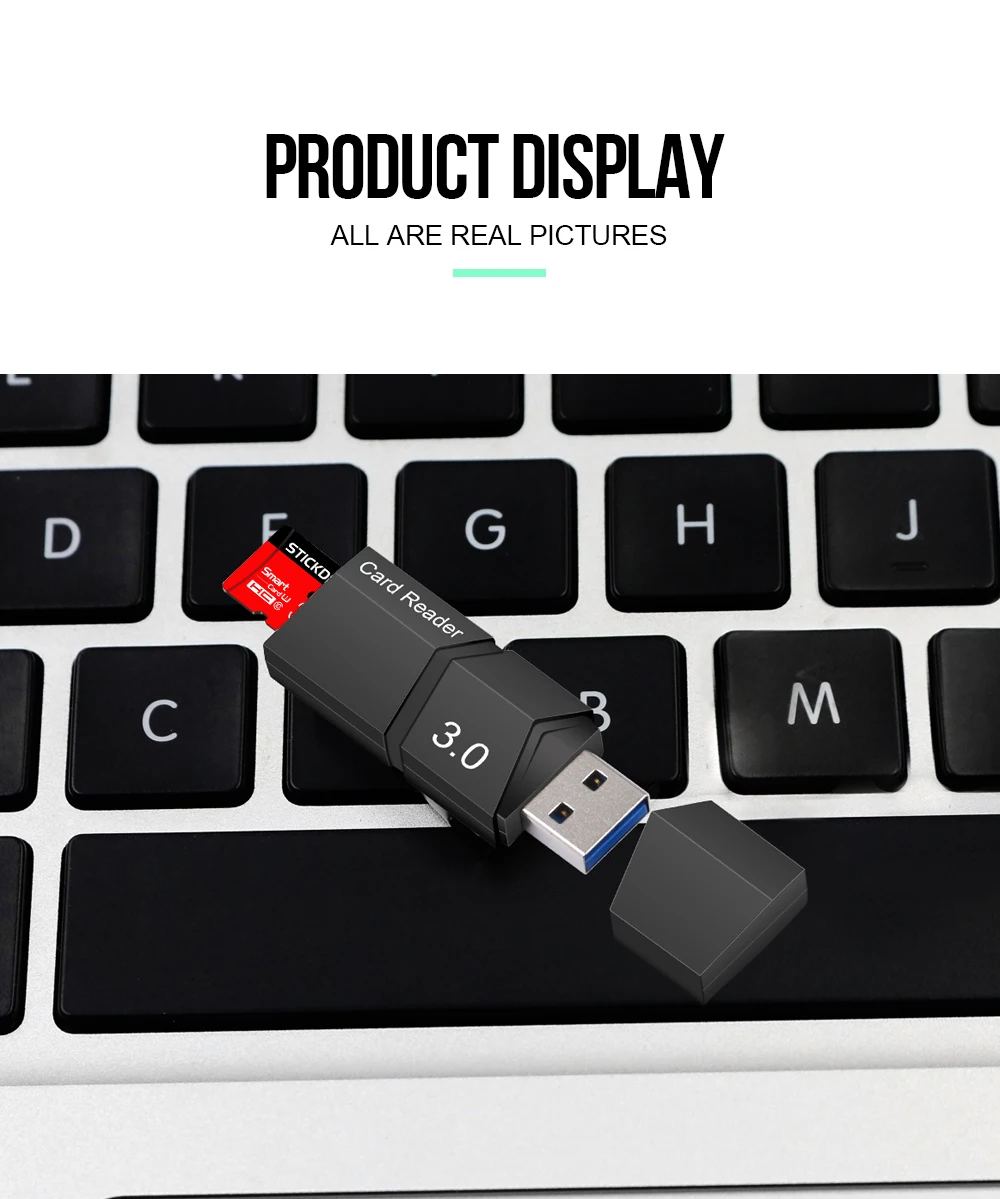 Microdrive брендовый USB 3,0 кард-ридер micro sd адаптер смарт micro sd кард-ридер высокое качество кард-ридер