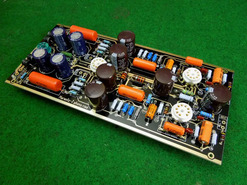Hi End M7 вакуумная трубка Phono Riaa LP поворотный усилитель Fi стерео Marantz 7 сборная плата