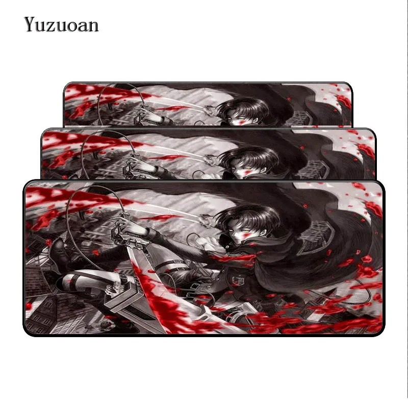 Большой коврик для мыши Yuzuoan 900x400 мм милый компьютерный игровой аниме|Коврики