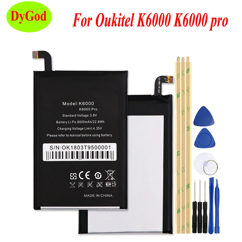 Аккумулятор для Oukitel K6000 pro 6000 мАч|battery for|oukitel oukitel k6000batteries batteries |