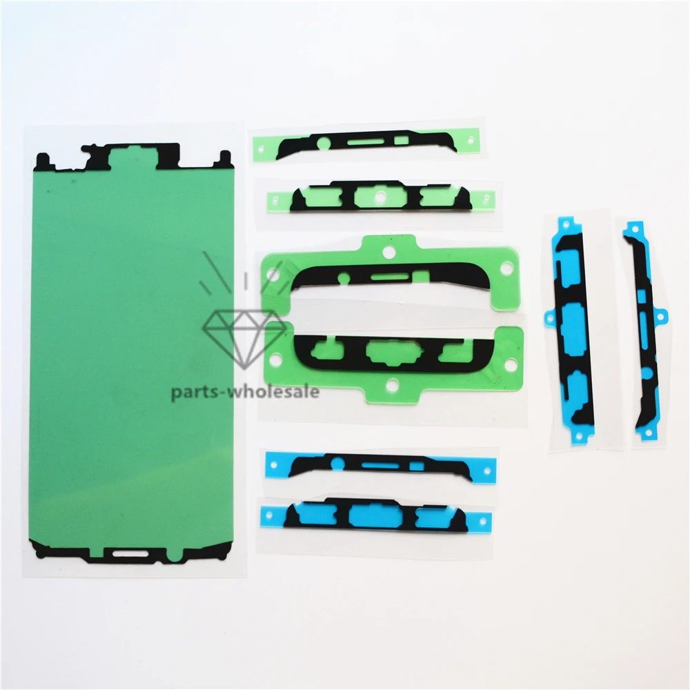 10 шт. предварительно вырезанная клейкая лента для передней рамки Samsung Galaxy A3 2016 A5 A7