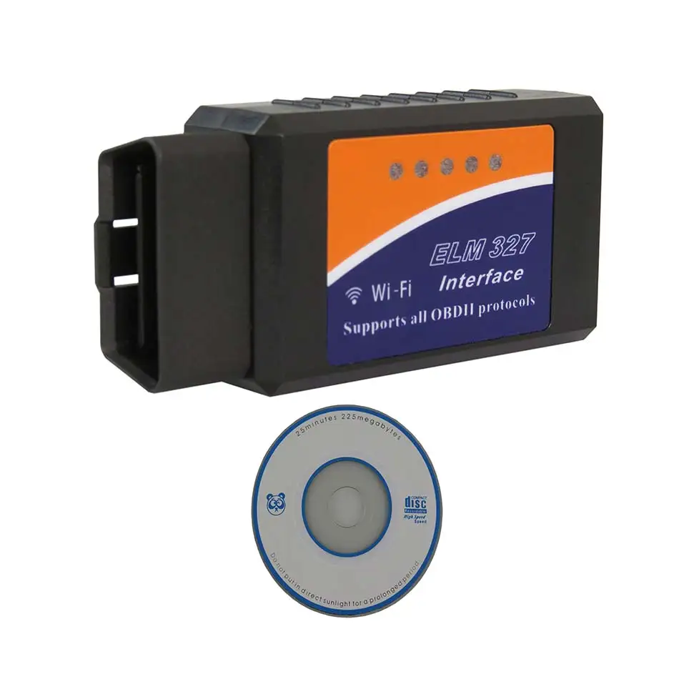 ELM327 Wifi V1.5 OBD2 OBDII сканер ElM 327 WI FI автомобильный диагностический инструмент ELM-327 WI-FI iphone OBD 2 автоматический диагностический инструмент