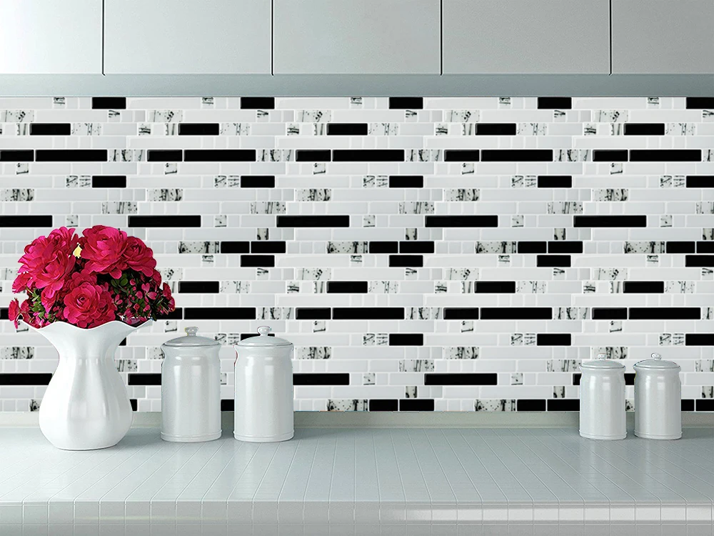 Cocotik 10.5&quotx10&quot Kitchen Backsplashes Stiker Peel and Stick Tiles Vinyl Wall Covering | Дом и сад