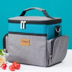 Новая модная вместительная сумка для ланча, термоизолированная сумка для еды, Ланч-бокс для женщин и детей, Повседневная сумка для пикника, хорошее качество