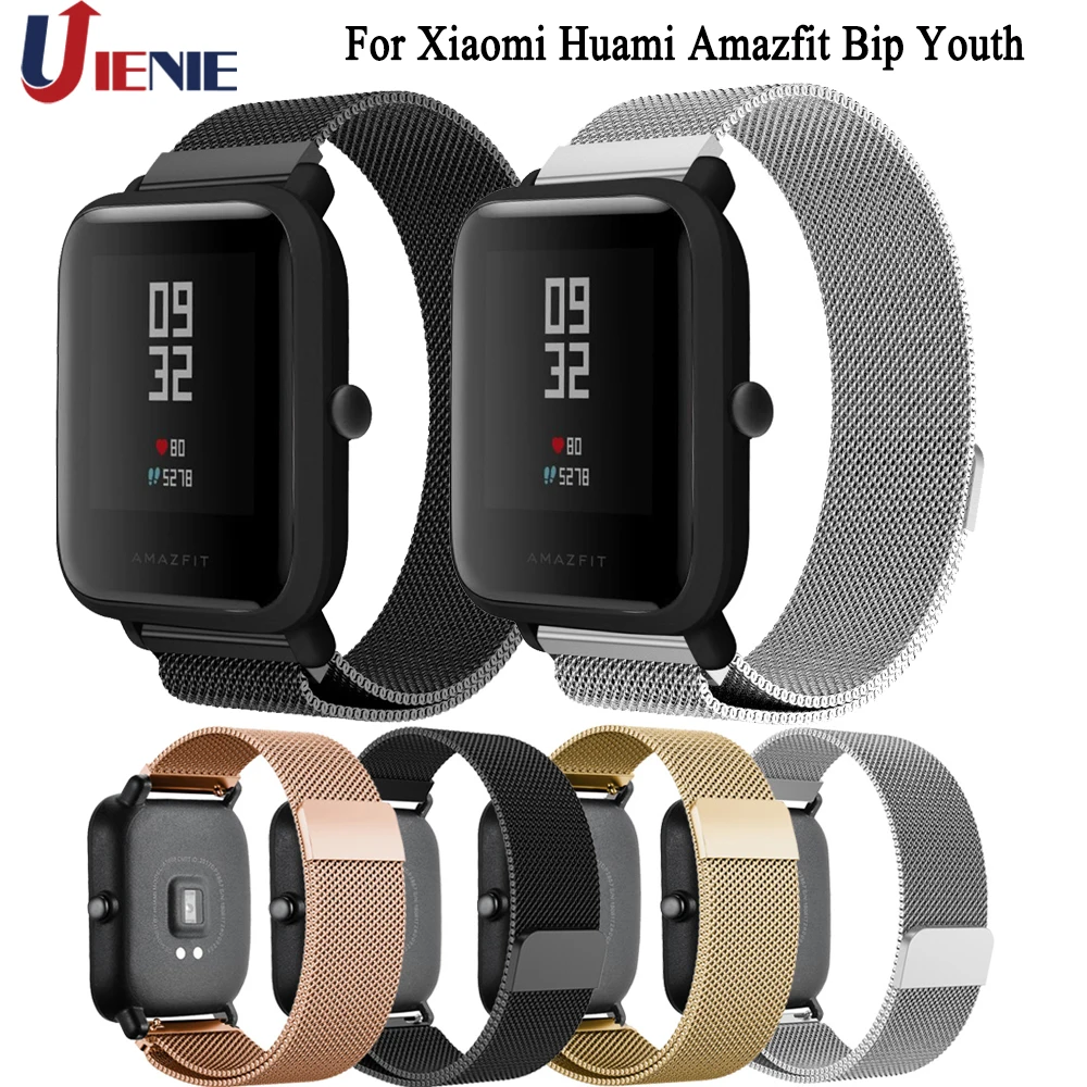 Для Huami Amazfit Bip 20 мм ремешок для часов Ремни Миланская петля браслета BIT PACE Lite