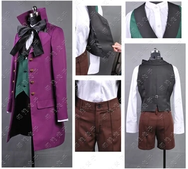 Новый аниме черный Батлер II 2 Алоис транци Косплей Ботинки костюмная обувь