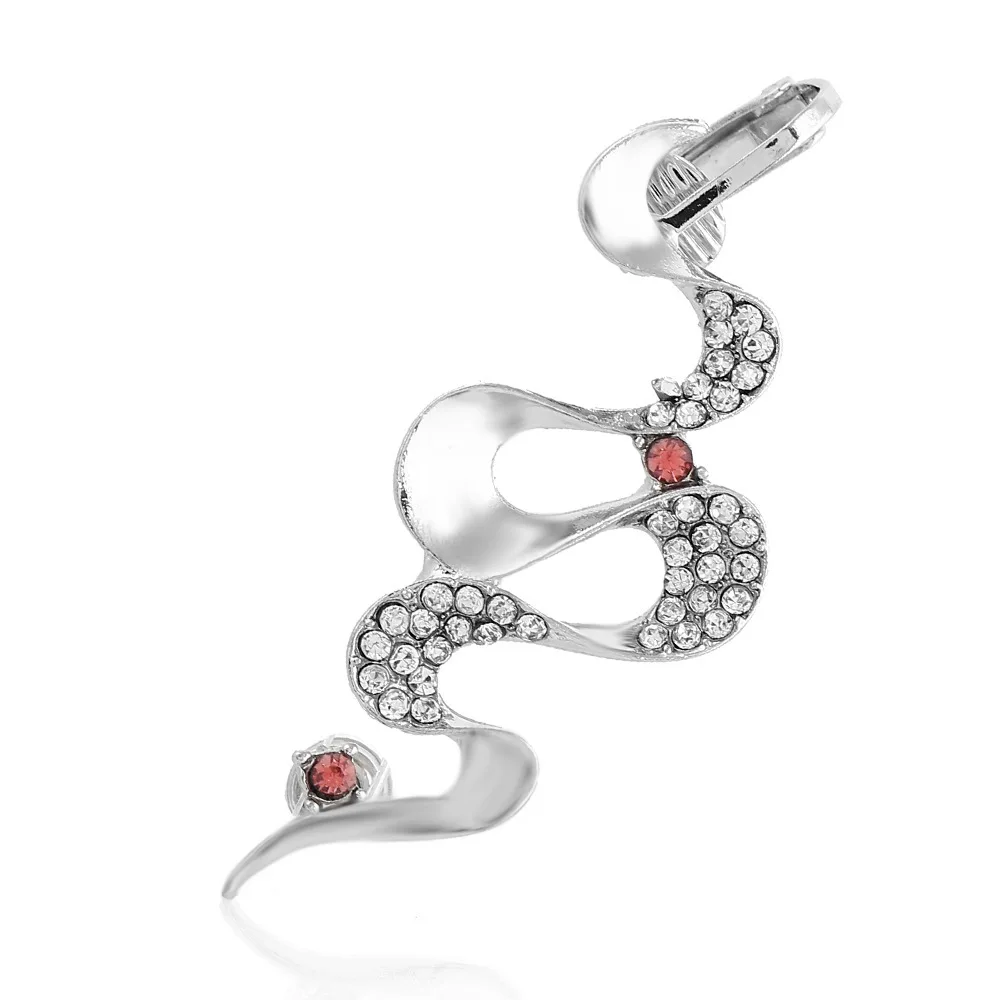 Серьги проколотое ухо клипсы Лента ювелирные изделия модная Кафа для уха наушник