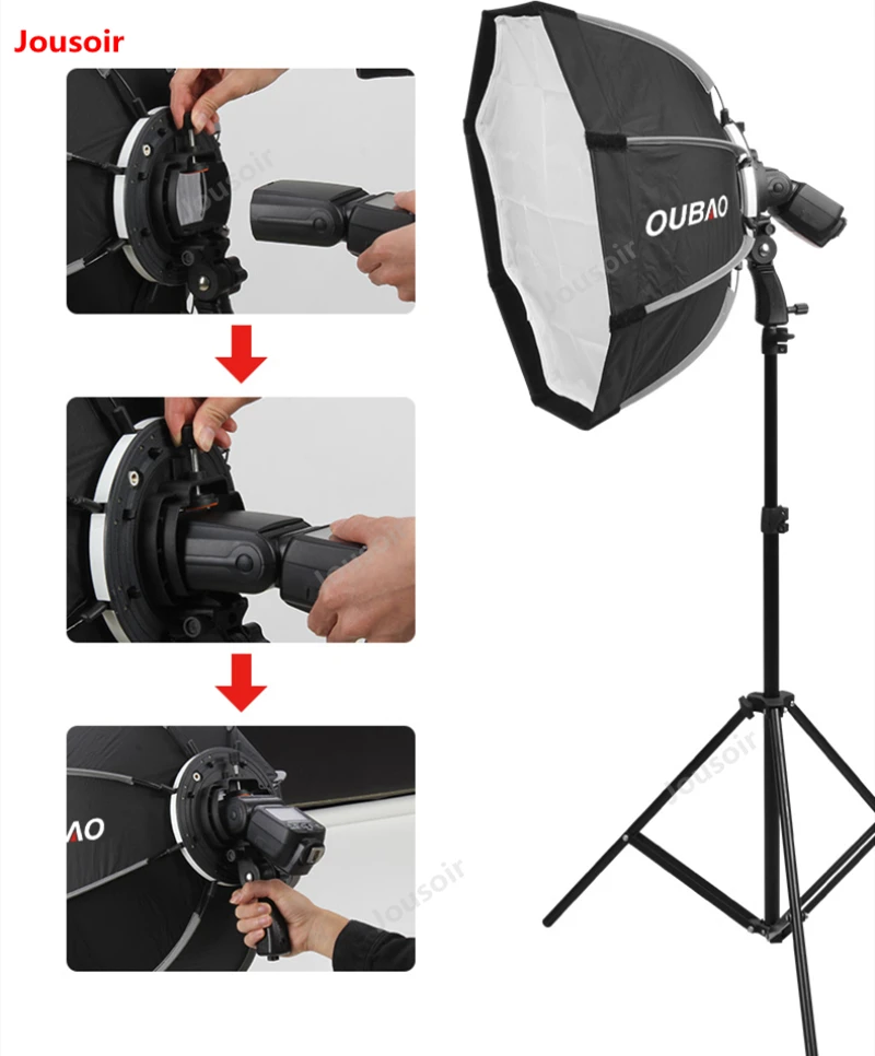 Октабокс софтбокс Speedlight вспышка 90 см для фотостудии, софтбокс для фотосъемки аксессуары в виде восьмиугольника с Bowens для фотостудии фотографий Портативный CD50 T10