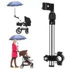 Регулируемый пластиковый держатель для зонта на коляску, 1 шт., коляска с держателем аксессуар