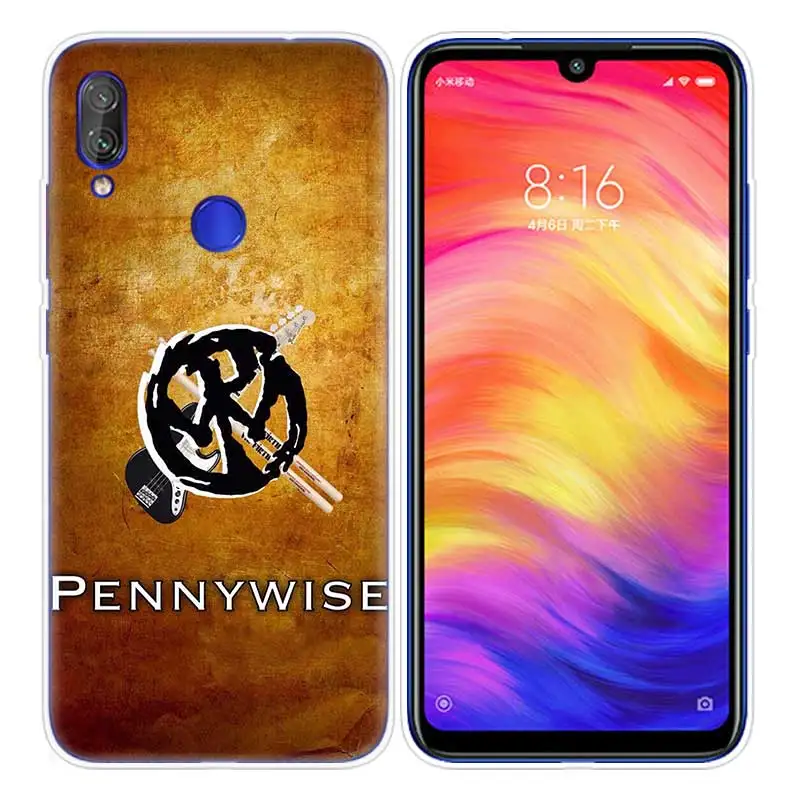 Чехол Pennywise с рисунком клоуна для Xiaomi mi Play 8 A2 6X, чехол для Red mi 6 6A Note 7 6 5 4 4X Lite Pro, задняя крышка