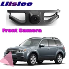 Передняя камера LiisLee, с капюшоном, сетка, для Subaru Forester SH 2009-2013, с ручным управлением