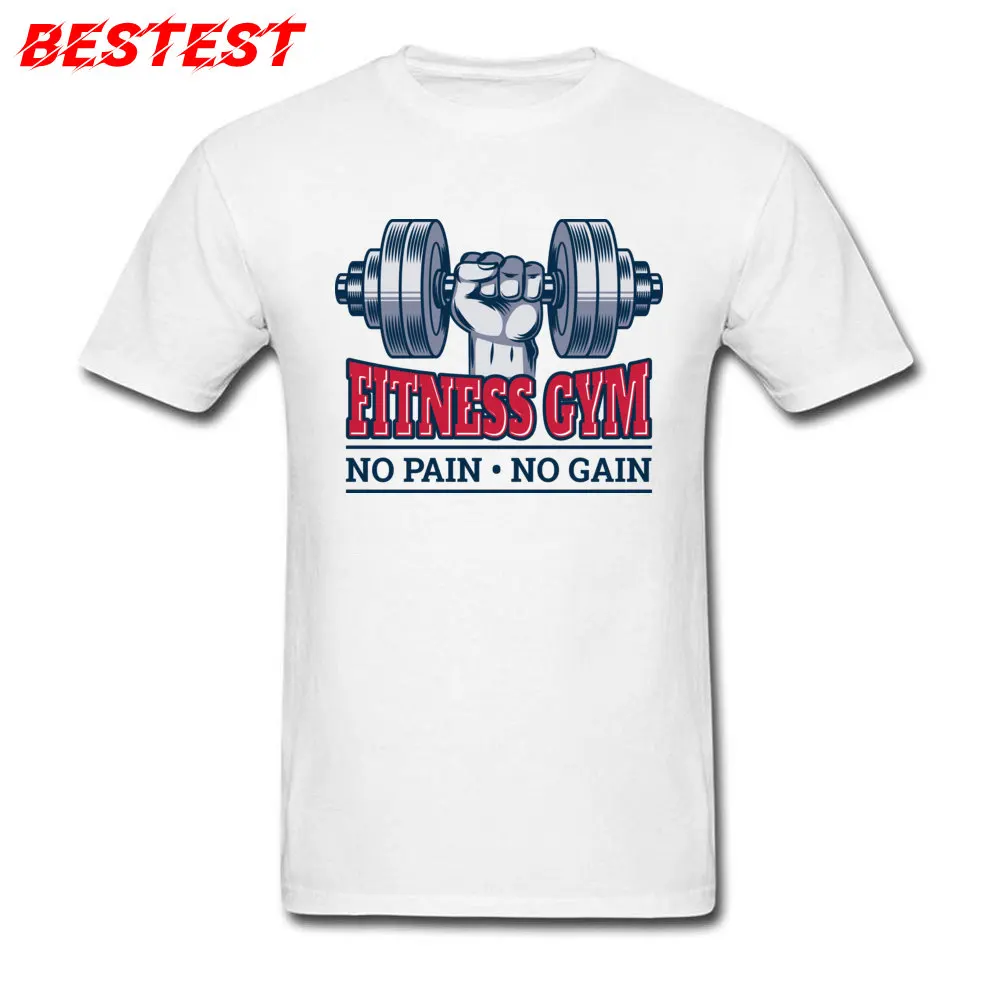 

Футболка мужская с надписью «No Pain No Gain», 100% хлопок