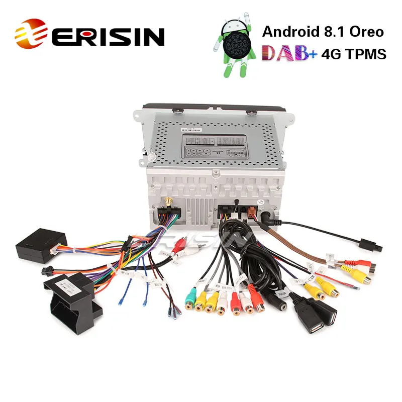 Erisin ES7691V 9 &quotAndroid 8 1 автомобильный стерео DAB + gps OPS BT для VW Passat Golf блок EOS Polo