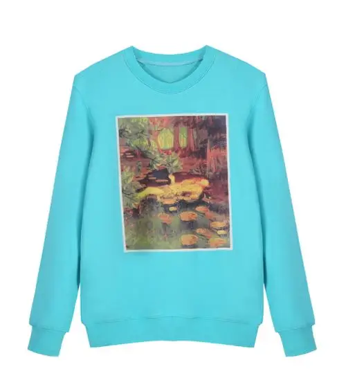 SS18 подиумный зимний женский художественный стиль современный портретный принт