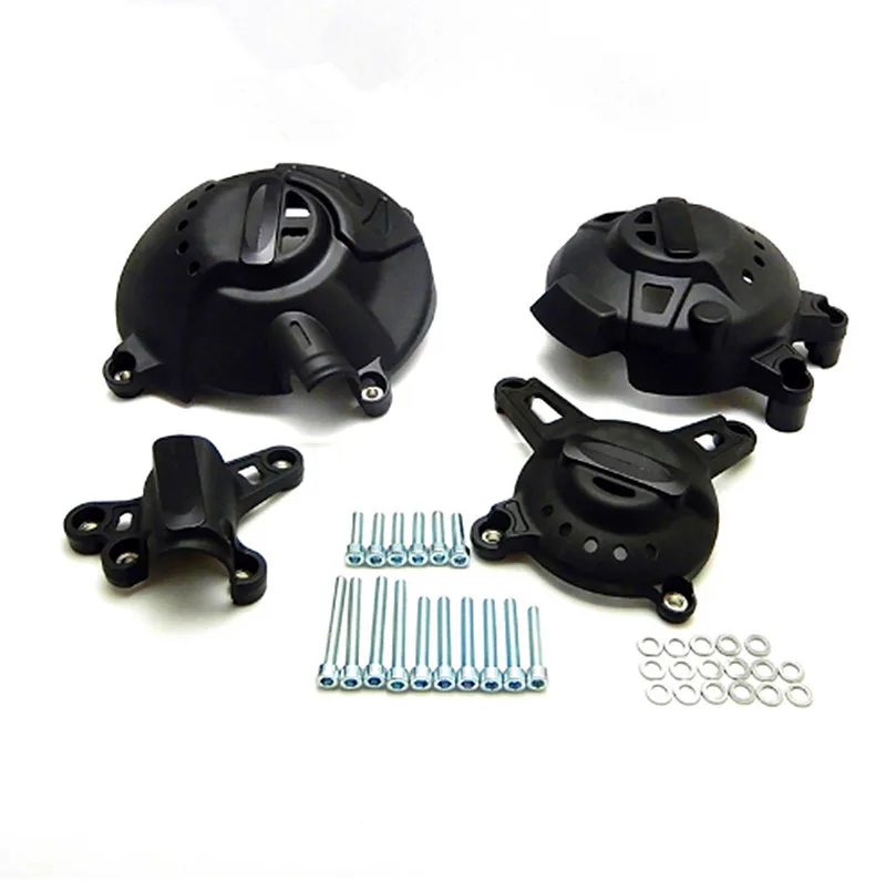 

4 шт. для Yamaha MT-09 FZ-09 Tracer MT 09 MT09 2013 2014 2015 2016 2017 аксессуары крышка двигателя ЗАЩИТА комплект
