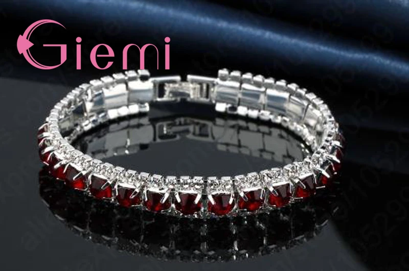 Новейший дизайн 925 Серебряные классические ювелирные изделия прозрачный