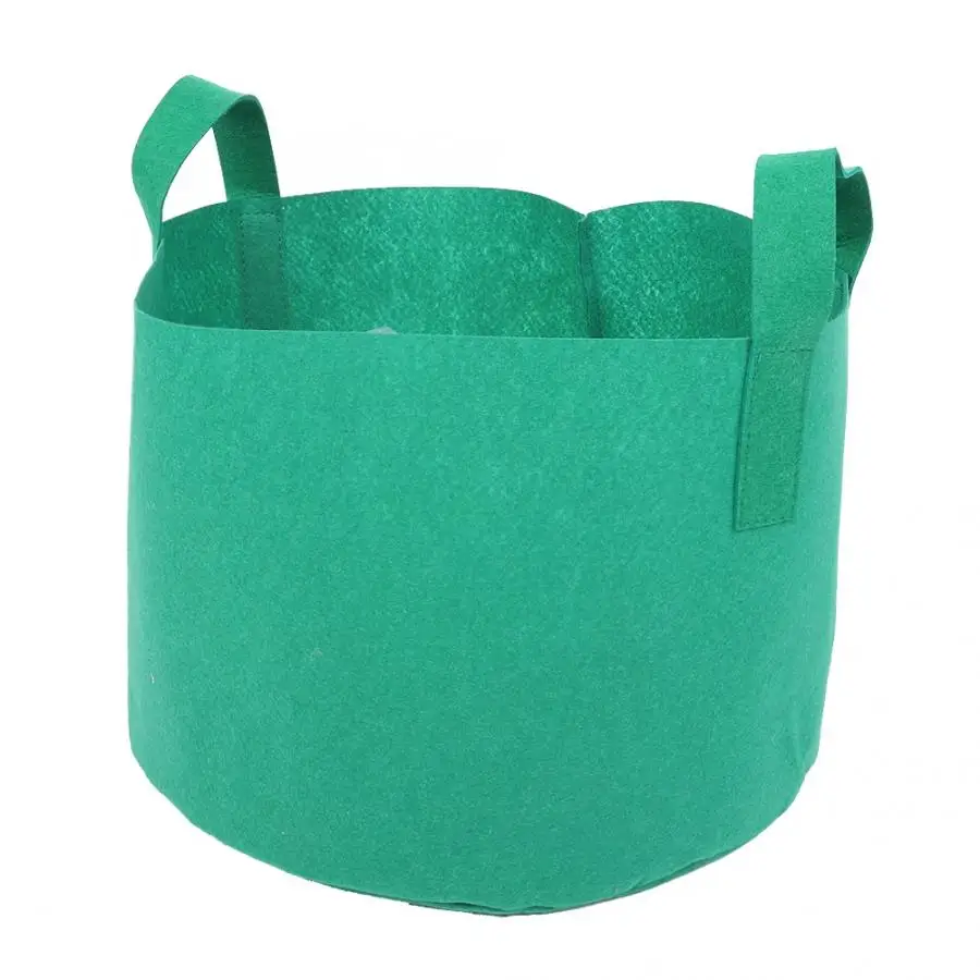 10 галлонов дышащая войлочная сумка для овощей горшки растений круглый горшок