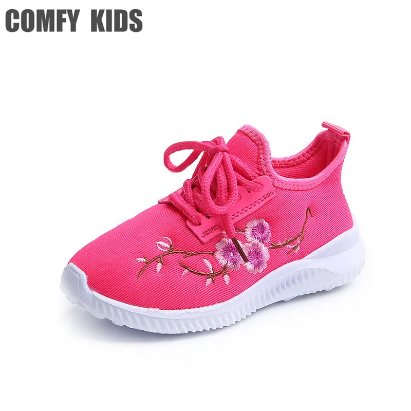 Кроссовки детские из ЭВА удобная спортивная обувь с вышивкой для начинающих