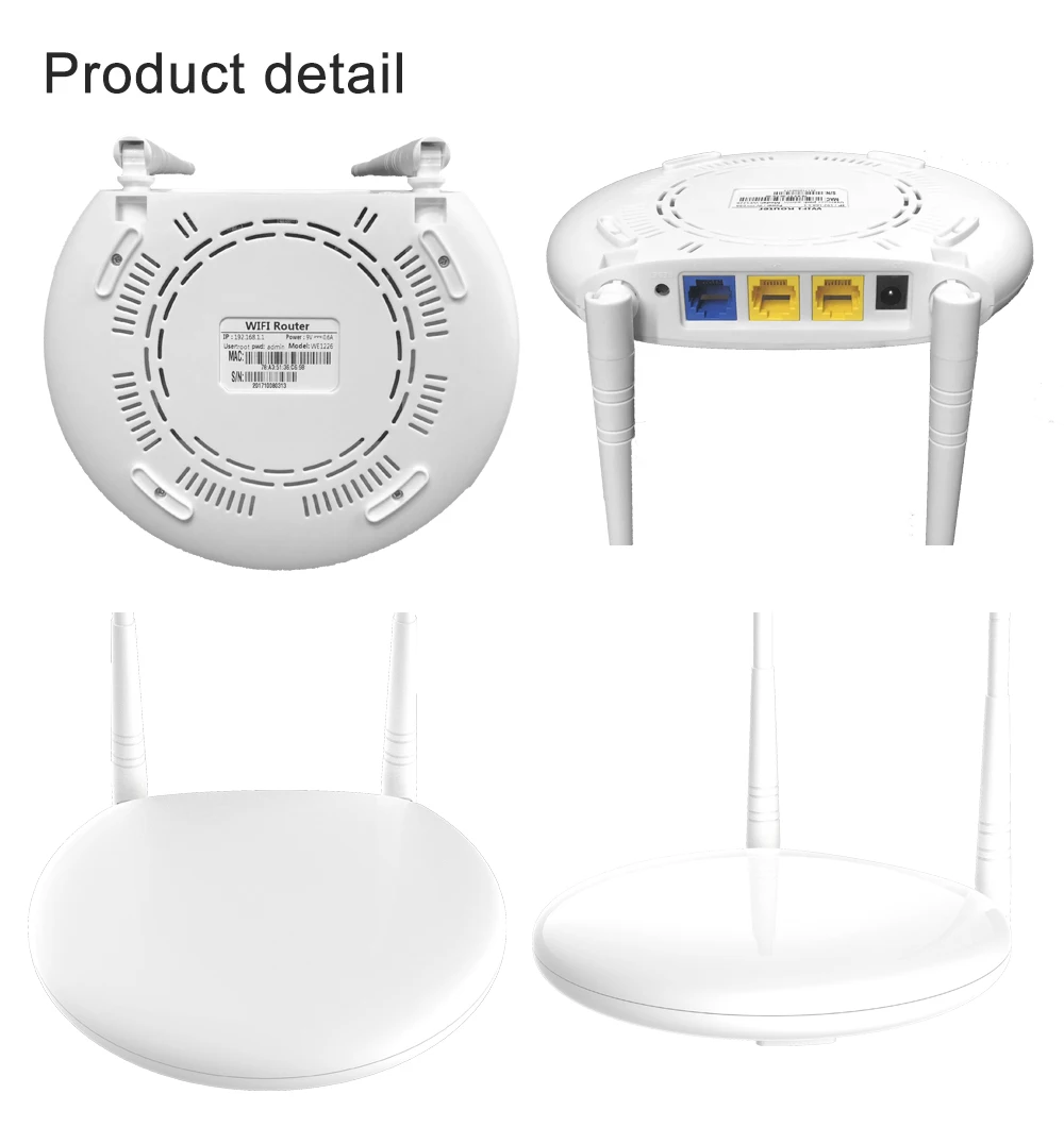 Беспроводной wi-fi маршрутизатор 2,4 ГГц vpn ethernet RJ45 переносная точка доступа, 300 Мбит/с IEEE 802.11n/g/b openwrt wi-fi из сетчатой ткани 2 внешними антеннами