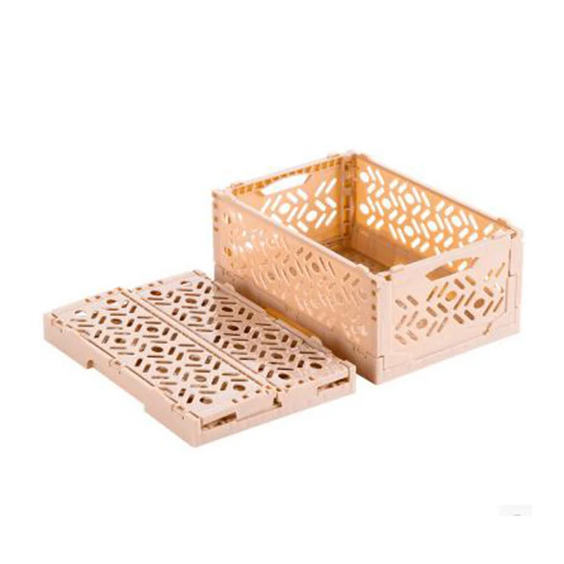 Ящик для хранения мелочей макияжа пластиковые корзины спальни и ванной полый