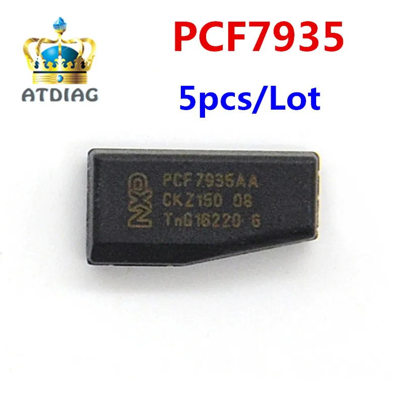 Free Ship PCF7935AS transponder chip ID44 Crypto Chip PCF7935 replace by PCF7935AA Car Transponder Key Programmer 5PCS/LOT | Автомобили и