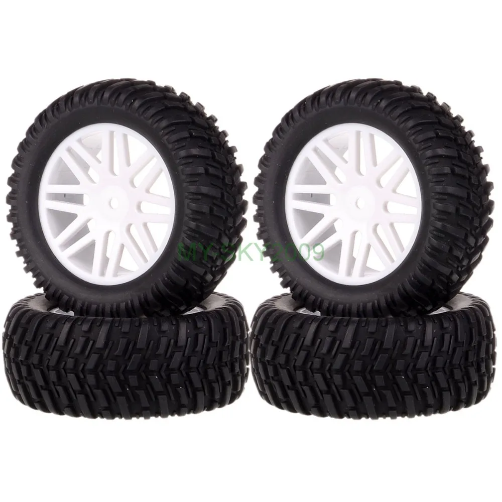 4 шт./компл. 95 мм внедорожный короткий грузовик раллийные шины резиновый обод