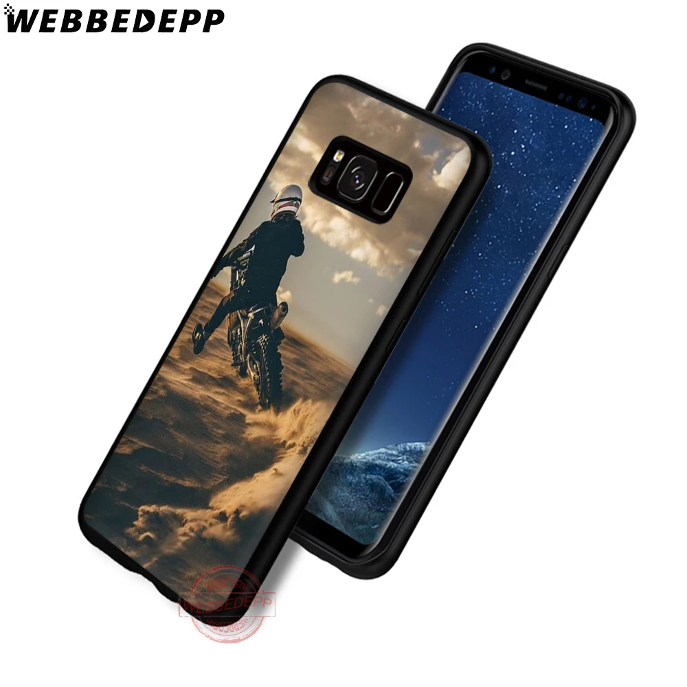 WEBBEDEPP Motocross motocross classic Soft Phone Case for Samsung S6 S7 Edge S8 S9 S10 Plus J4 J6 J7 J8 Note8 9 10 |