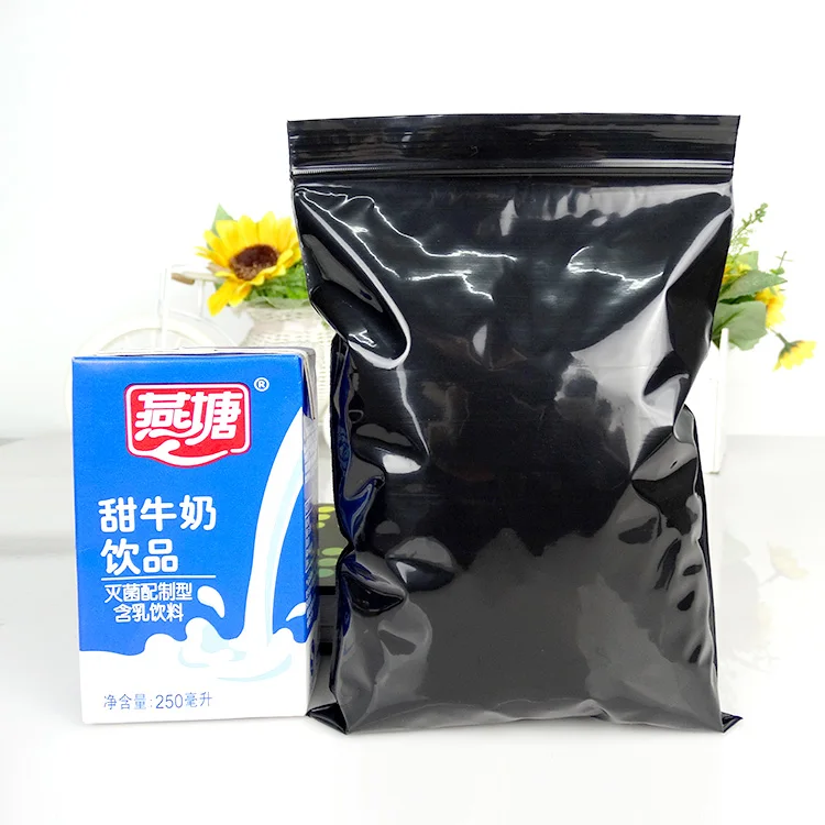 10 шт./лот 15 см * 70 черный замок на молнии закрывающийся Ziplock Grip Seal Пластиковый