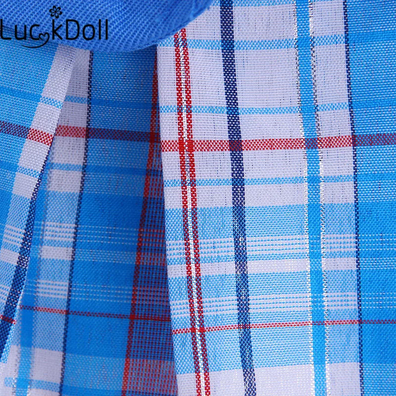 

Luckdoll Hot Sale Doll Uniform Princess Dress 4pcs + Shoes for 18 Inch American Doll Accessories Best Christmas Gifts