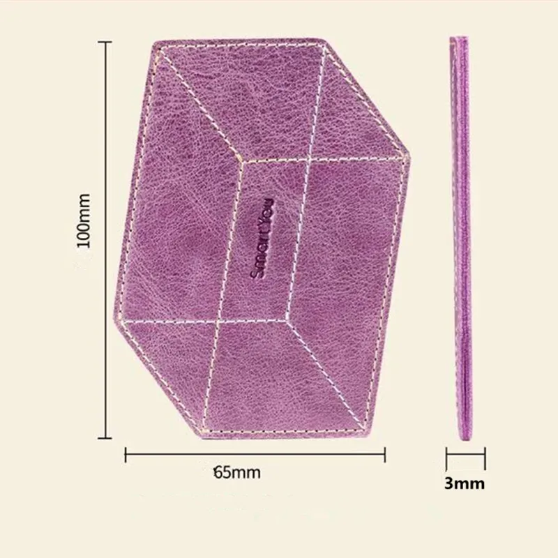 Держатель для банковских карт из натуральной кожи 3d держатель дизайнерский