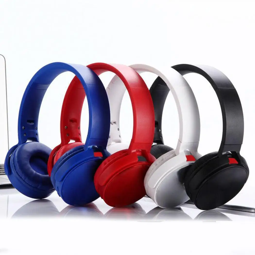 Bluetooth стерео Беспроводной наушники Super Bass Музыки Mp3 плеер гарнитура с микрофоном FM