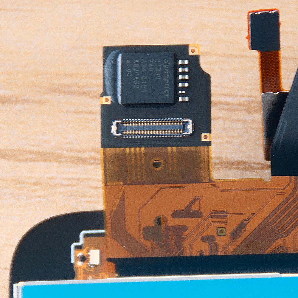 Оригинальный с датчиком отпечатков пальцев ЖК-дисплей для Xiaomi Mi 6 сенсорный экран