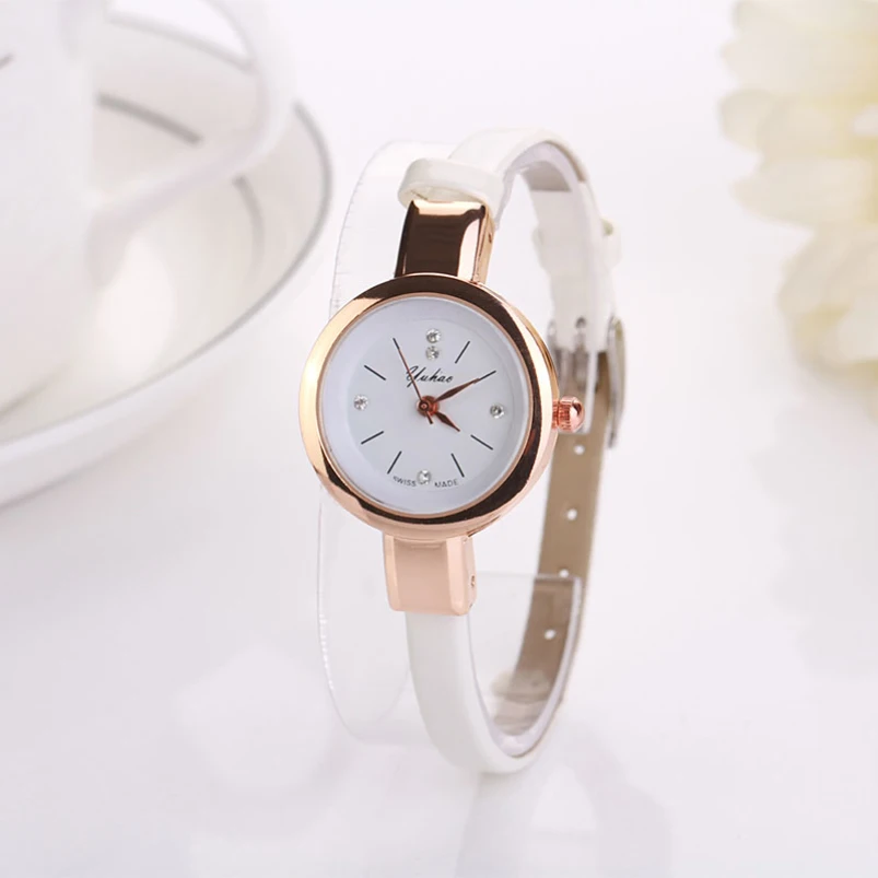 Роскошные брендовые кварцевые наручные часы Spl женские повседневные с кожаным