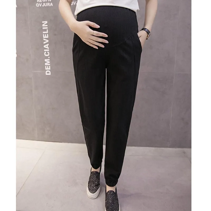 Шаровары для беременных 2018 летние шаровары Повседневная Одежда женщин|Штаны и