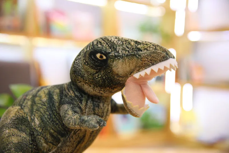 Игрушка плюшевая динозавр Стегозавр мягкая подушка-динозавр тираннозавр рекс