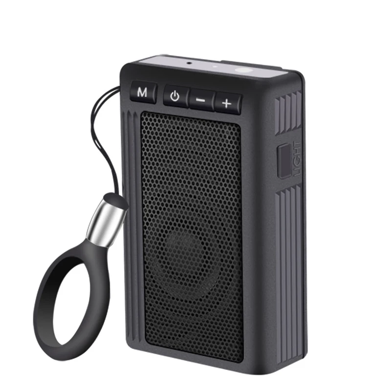 Портативный фонарик Bluetooth динамик водонепроницаемая Поддержка TF карта для
