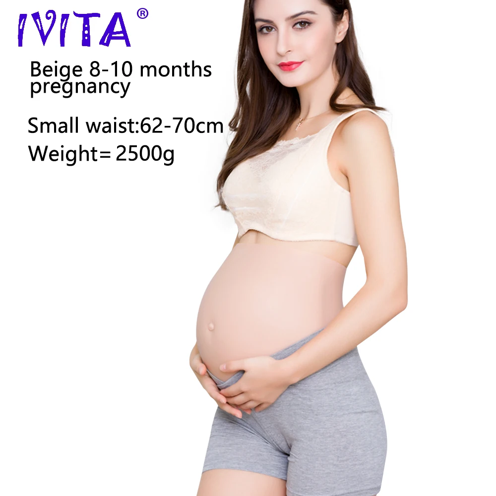 Искусственный силикон IVITA для беременных реалистичный силиконовый беременный