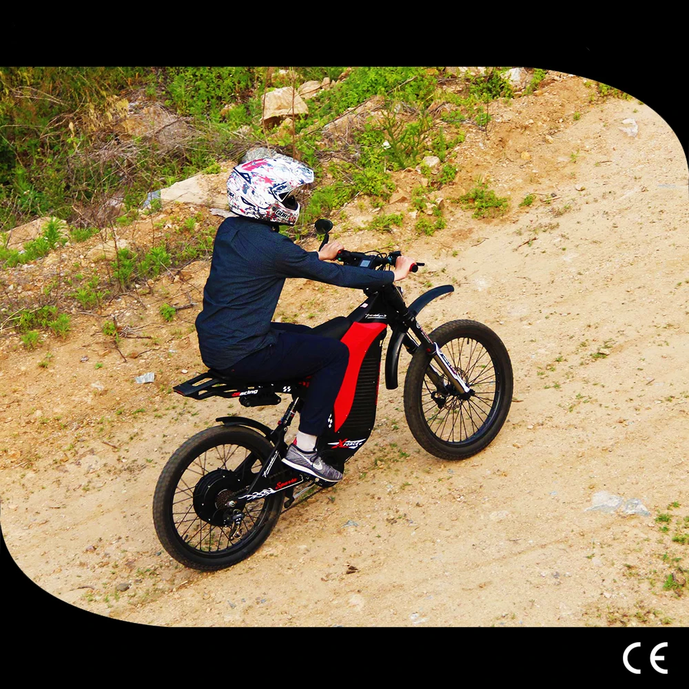 Электрический Мотоцикл Внедорожный горный велосипед углеродное волокно рама