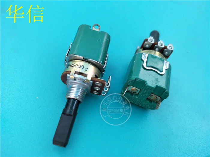 Оригинальный новый 100% 137 Тип выдвижной потенциометр TV5 U96S2 500OHM 500R ручка длиной 20 мм