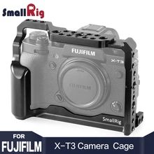 Клетка для цифровой зеркальной камеры SmallRig для камеры Fujifilm X-T3 X T3 и X-T2 с рельсовой ручкой Nato fujifilm xt3 Cage 2228