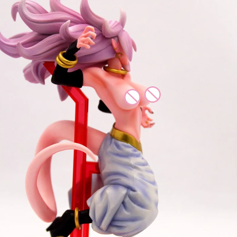 18 см Dragon Ball Z Android 21 оригинальная фигура трансформирует голая сексуальная девушка Смола GK Модель Коллекция аниме фигурка